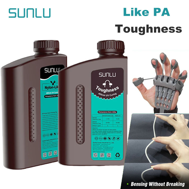 Glue For 3D Printing - SUNLU 1KG Nylon-Like/Toughness 3D Resin 1000G/Bottle