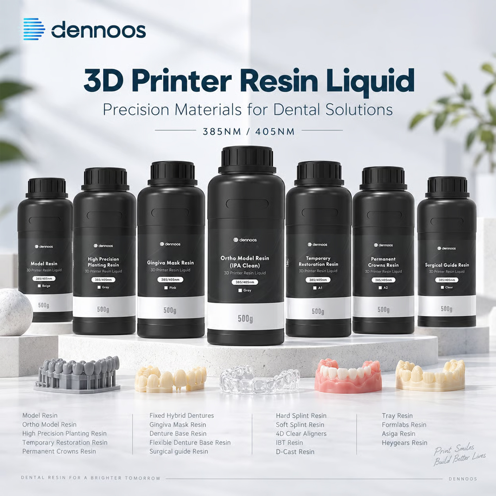Glue For 3D Printing - 3D Printer Resin Dental Lab Model