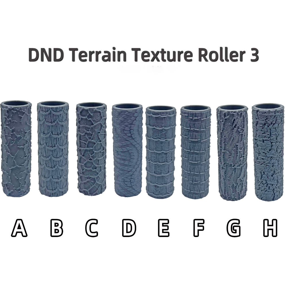 3D Printing Clay - Clay Polymer Texture Roller Wargaming Base