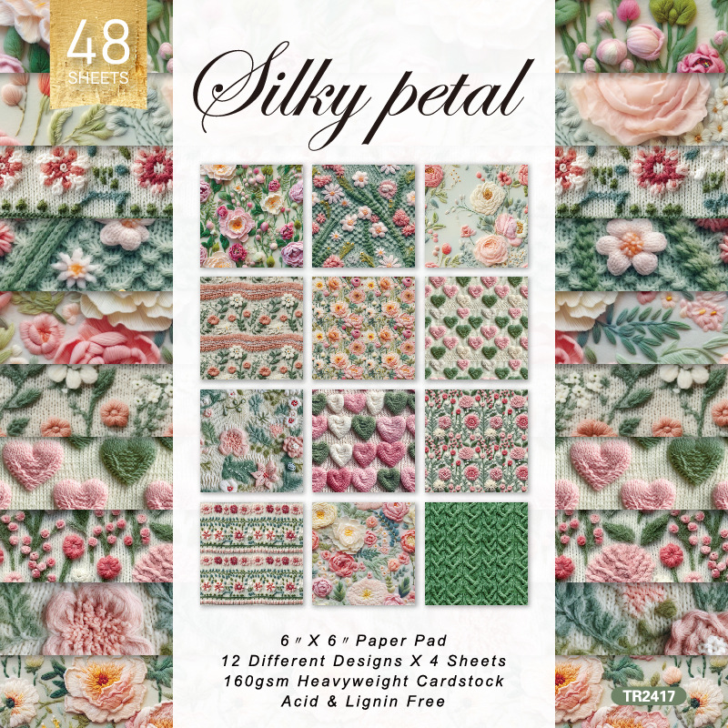 3D Printing Journal - 3D Embroidery Floral Knitted Textured Print