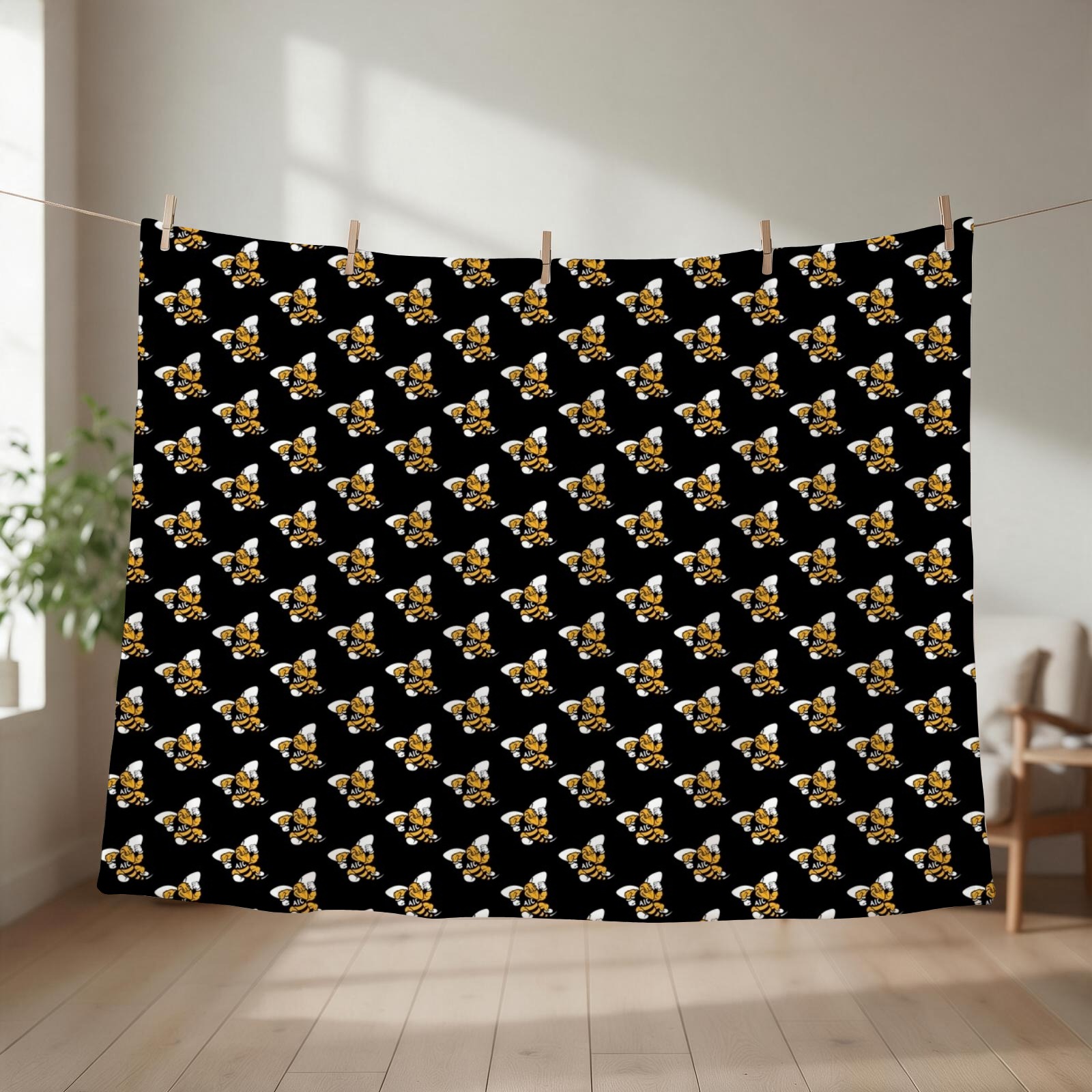 3D Printing Icon - The Randolph Macon Iconic Throw Blanket
