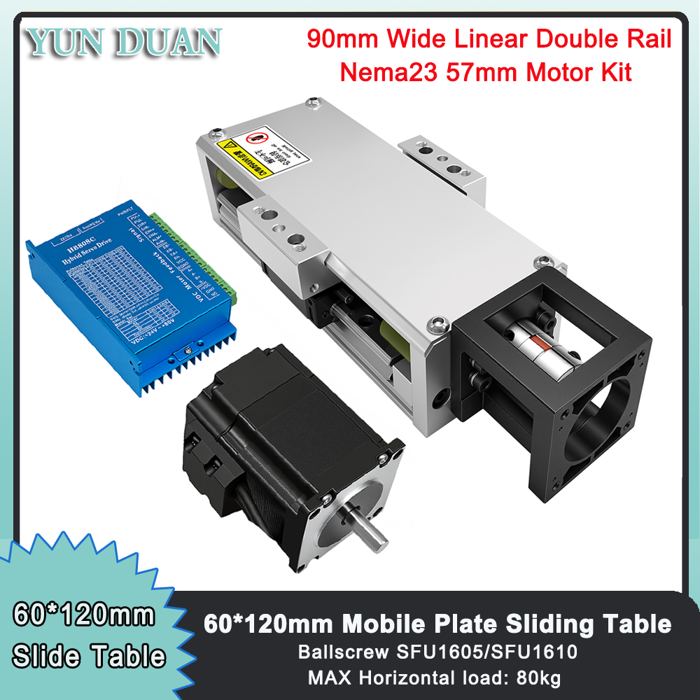 Linear Guide Rail - Enclosed Module Linear Rail Guide 80KG