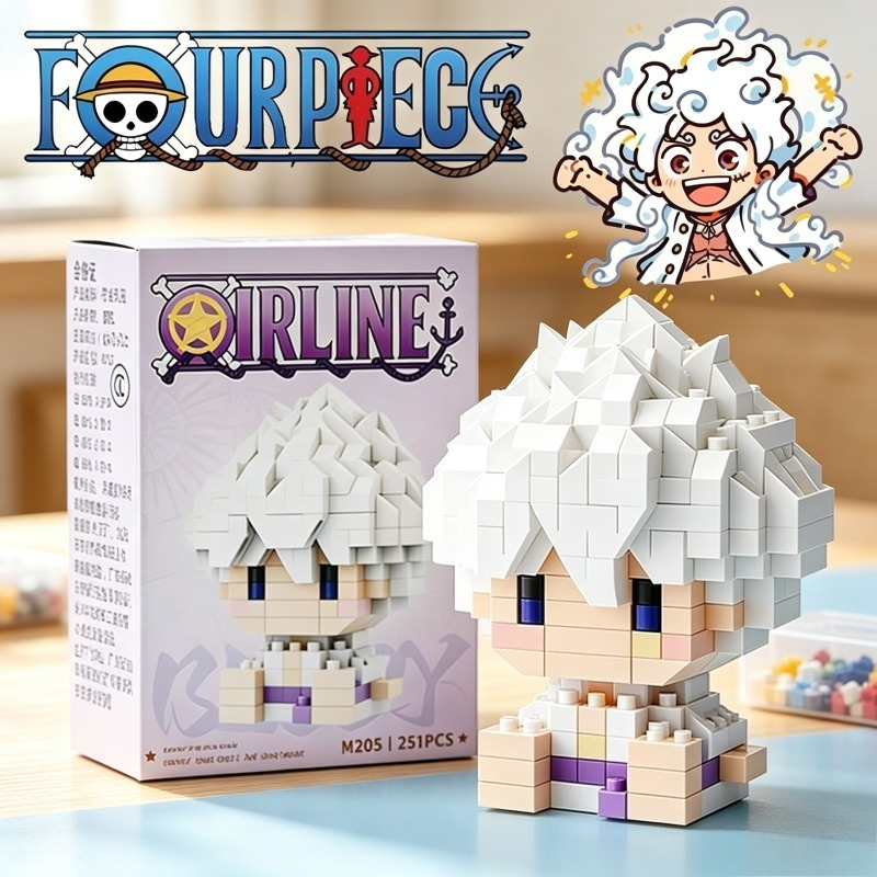 new！！！PIECE Sun God Nika Luffy - 3D Printing Lego recension och pris