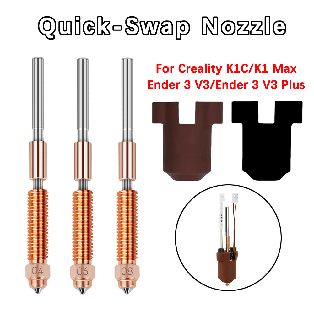 K1 Max Quick-Swap Nozzle K1 SE - 3D Printer Nozzle Brass recension och pris