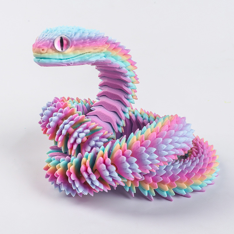 2026 New 3D Printed Snake Real - 3D Printing Gundam recension och pris