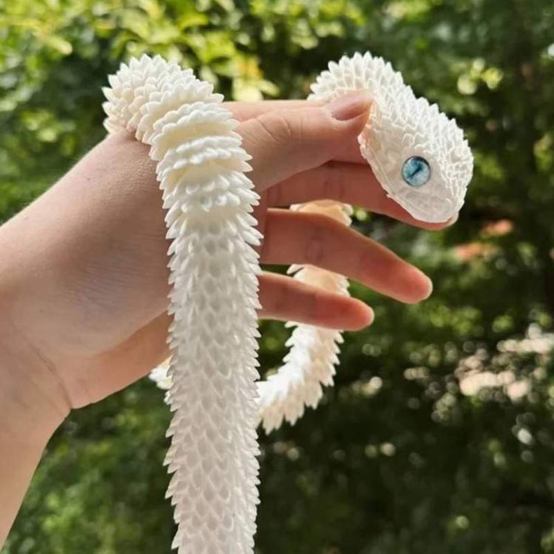 2026 New 3D Printed Snake Real - 3D Printing Gundam recension och pris