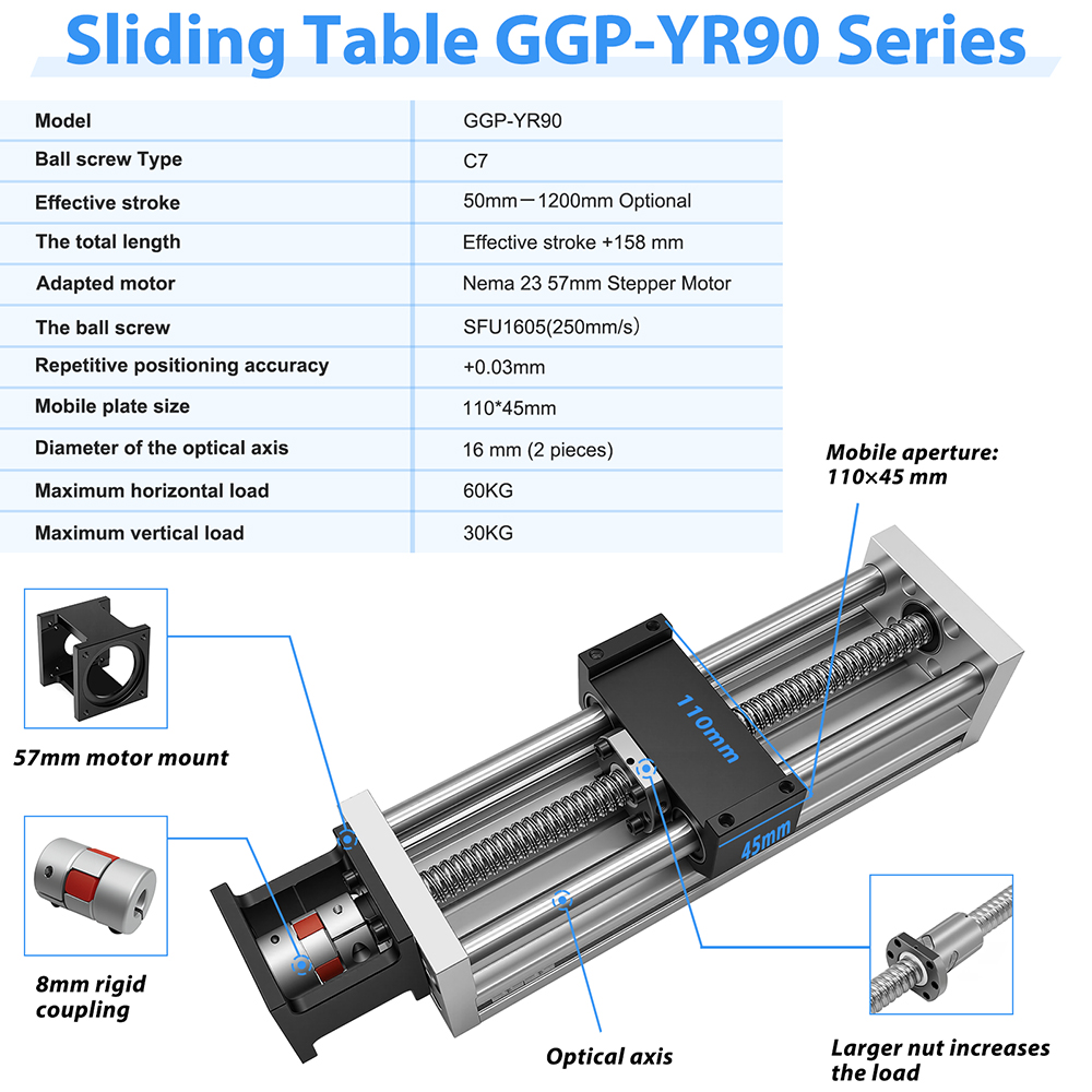 Linear Guide Rail Optical Axis - Linear Guide Rail recension och pris