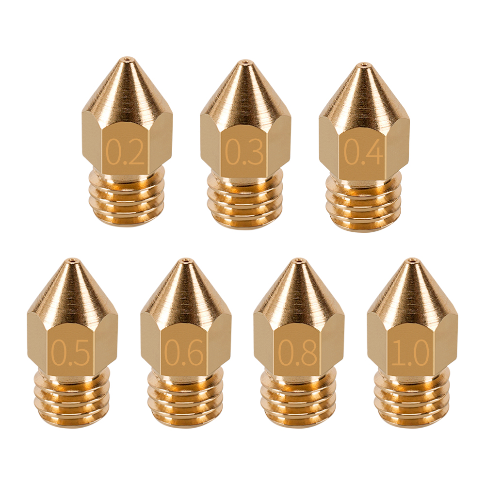 MK7 MK8 Nozzle 0.4mm 0.3mm 0.2 - 3D Printing Website recension och pris