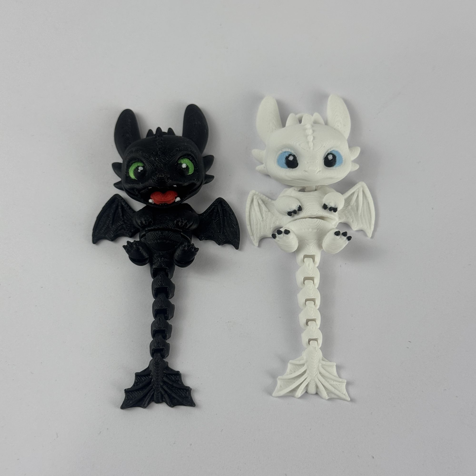 3D Printed Articulated Dragon  - 3D Printing Figure recension och pris