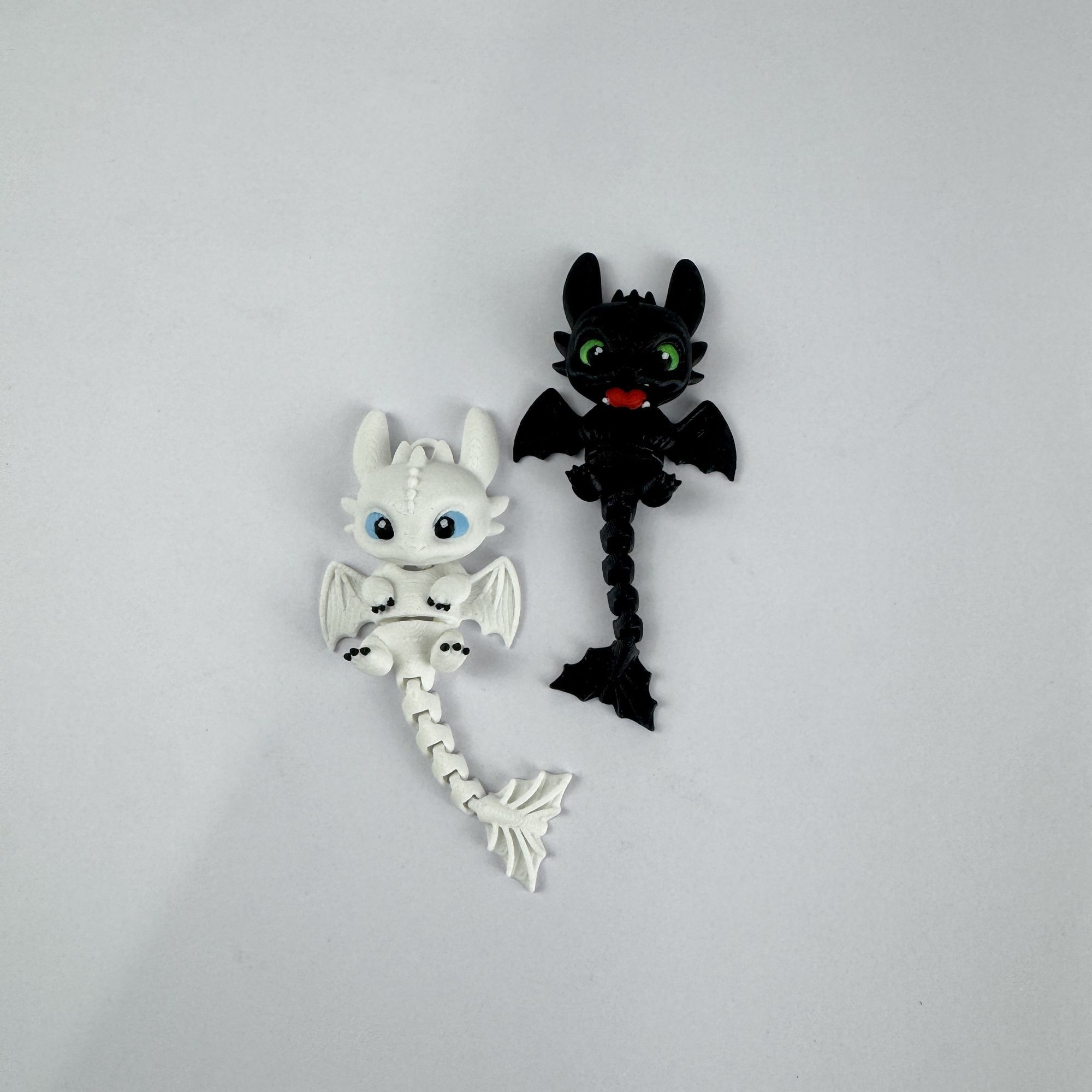 3D Printed Articulated Dragon  - 3D Printing Figure recension och pris