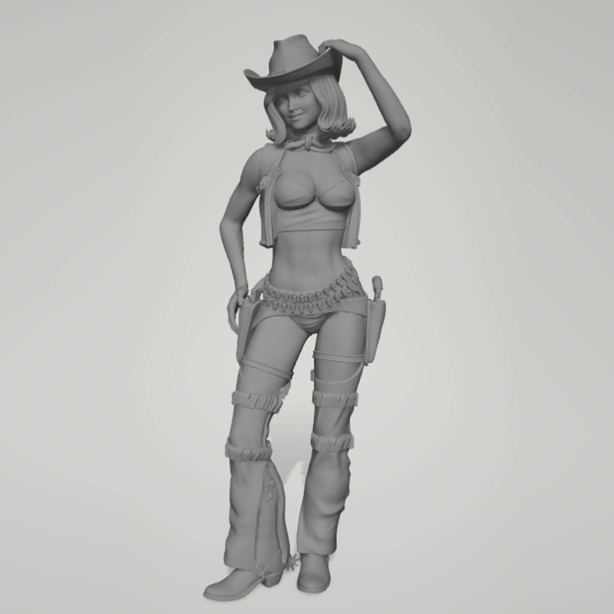 1/24 1/18 1/12 cowboy girl Una - 3D Printing Lego recension och pris