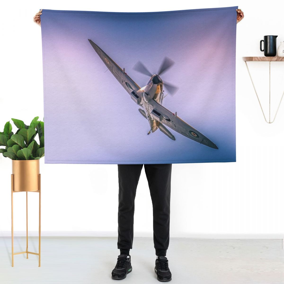 The iconic Spitfire Throw Blan - 3D Printing Icon recension och pris