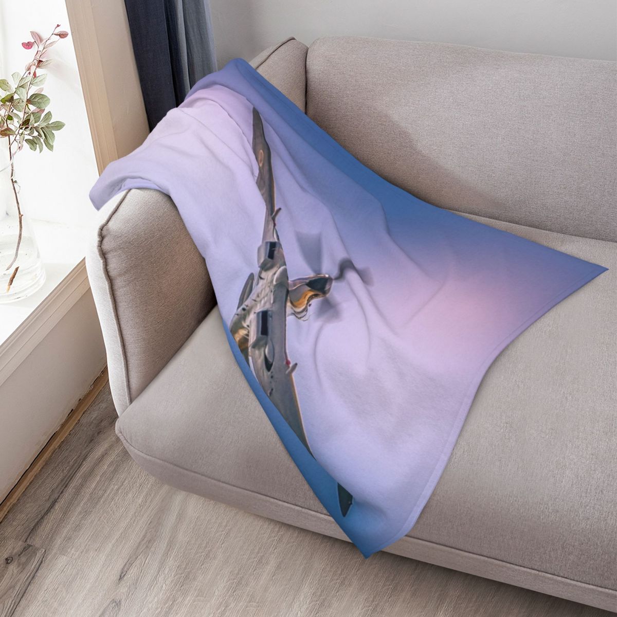The iconic Spitfire Throw Blan - 3D Printing Icon recension och pris