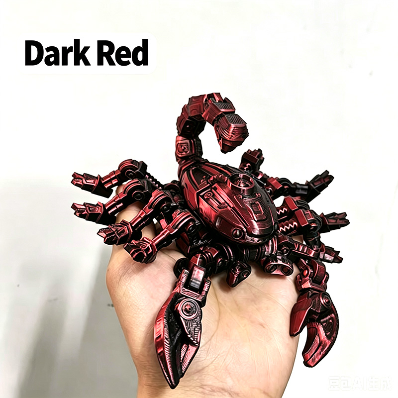 3D Printed Mechanical Scorpion - 3D Printing Figure recension och pris