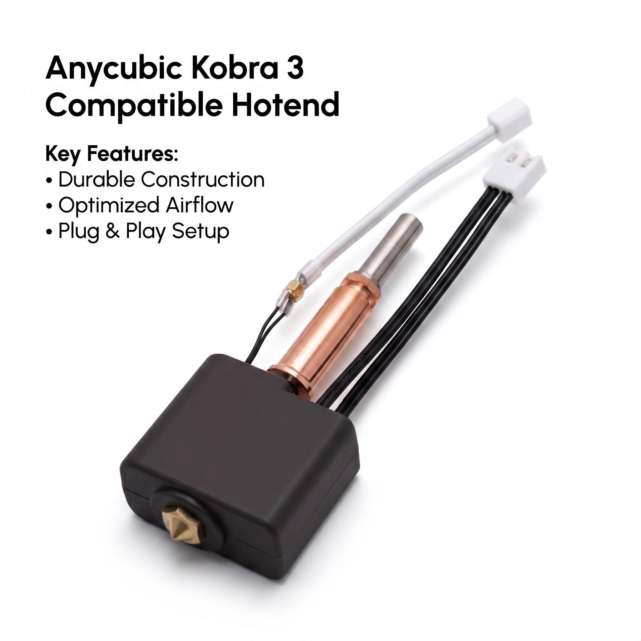 Kit Upgrade for Anycubic Kobra - 3D Printer Nozzle Brass recension och pris