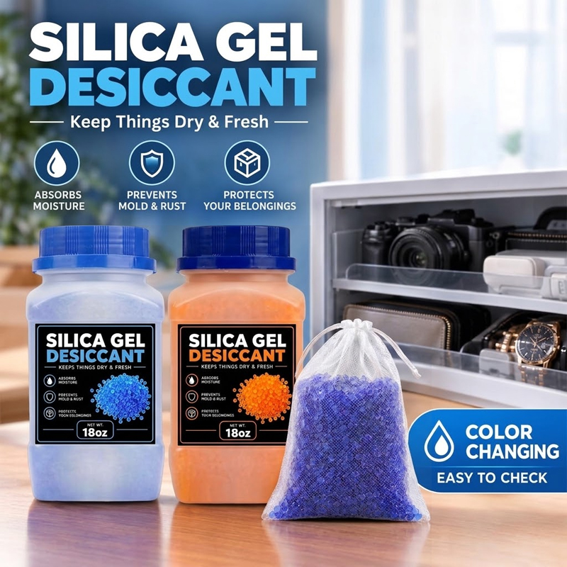 Indicating Silica Gel Desiccan - 3D Printing Website recension och pris