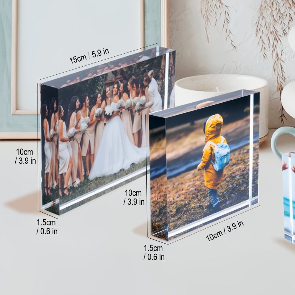 Personalized 3D Acrylic Photo  - 3D Printing Lego recension och pris