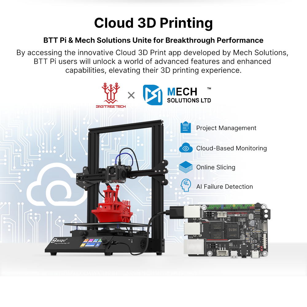 BIGTREETECH BTT PI V1.2 Board  - 3D Printing Website recension och pris