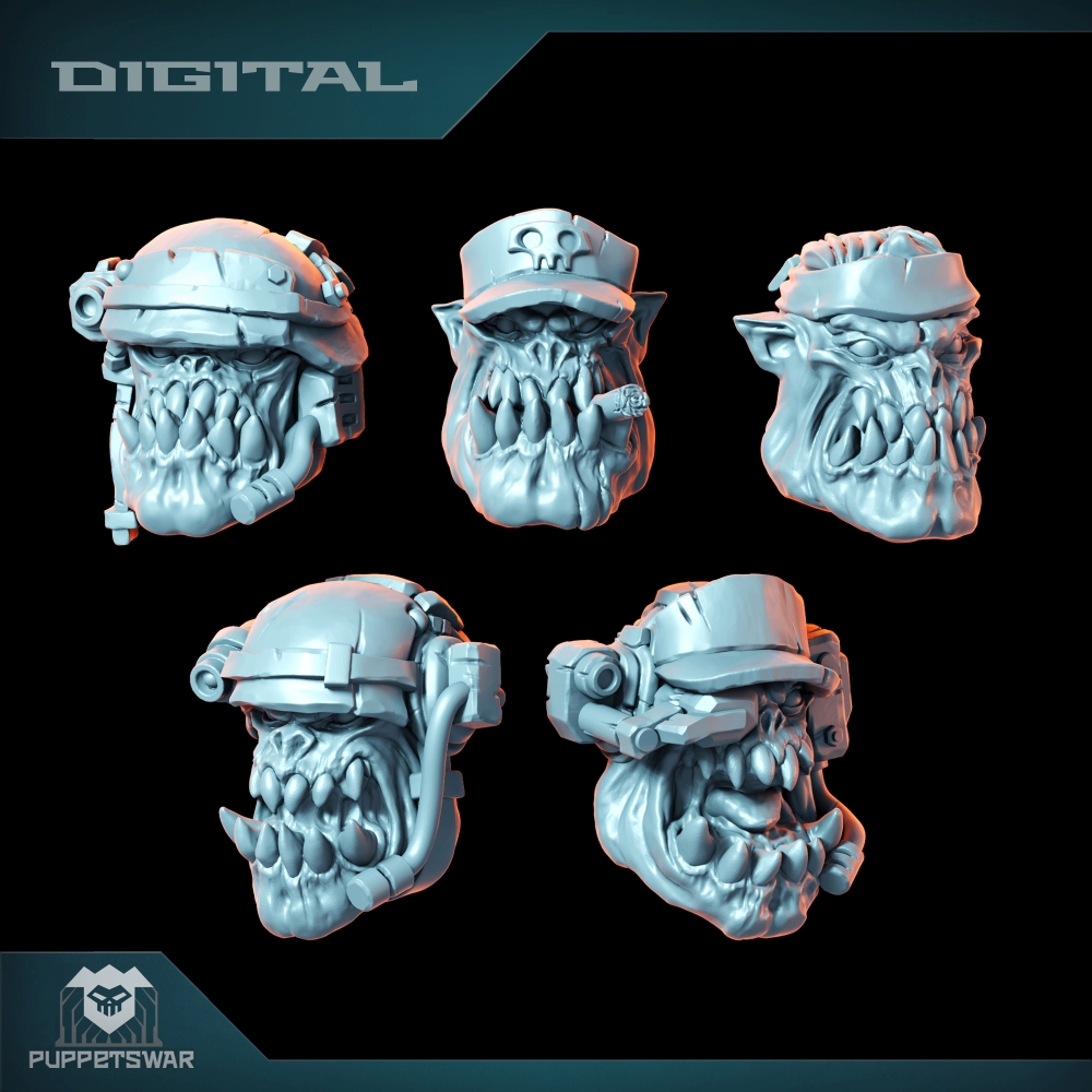 Orc Ultimate Badasses Squad, G - 3D Printing Figure recension och pris