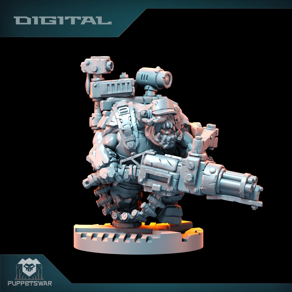 Orc Ultimate Badasses Squad, G - 3D Printing Figure recension och pris