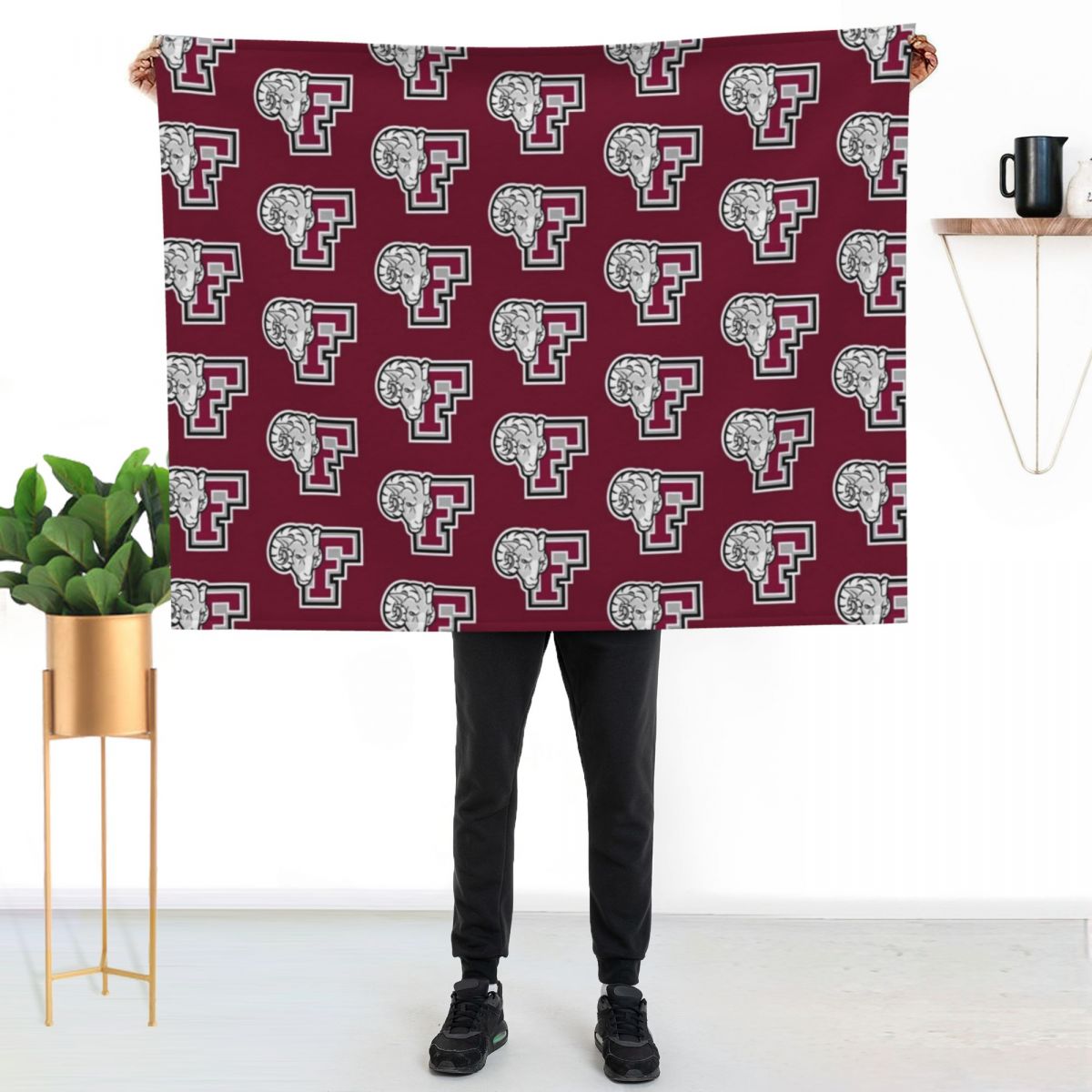 The Fordham Icon Throw Blanket - 3D Printing Icon recension och pris