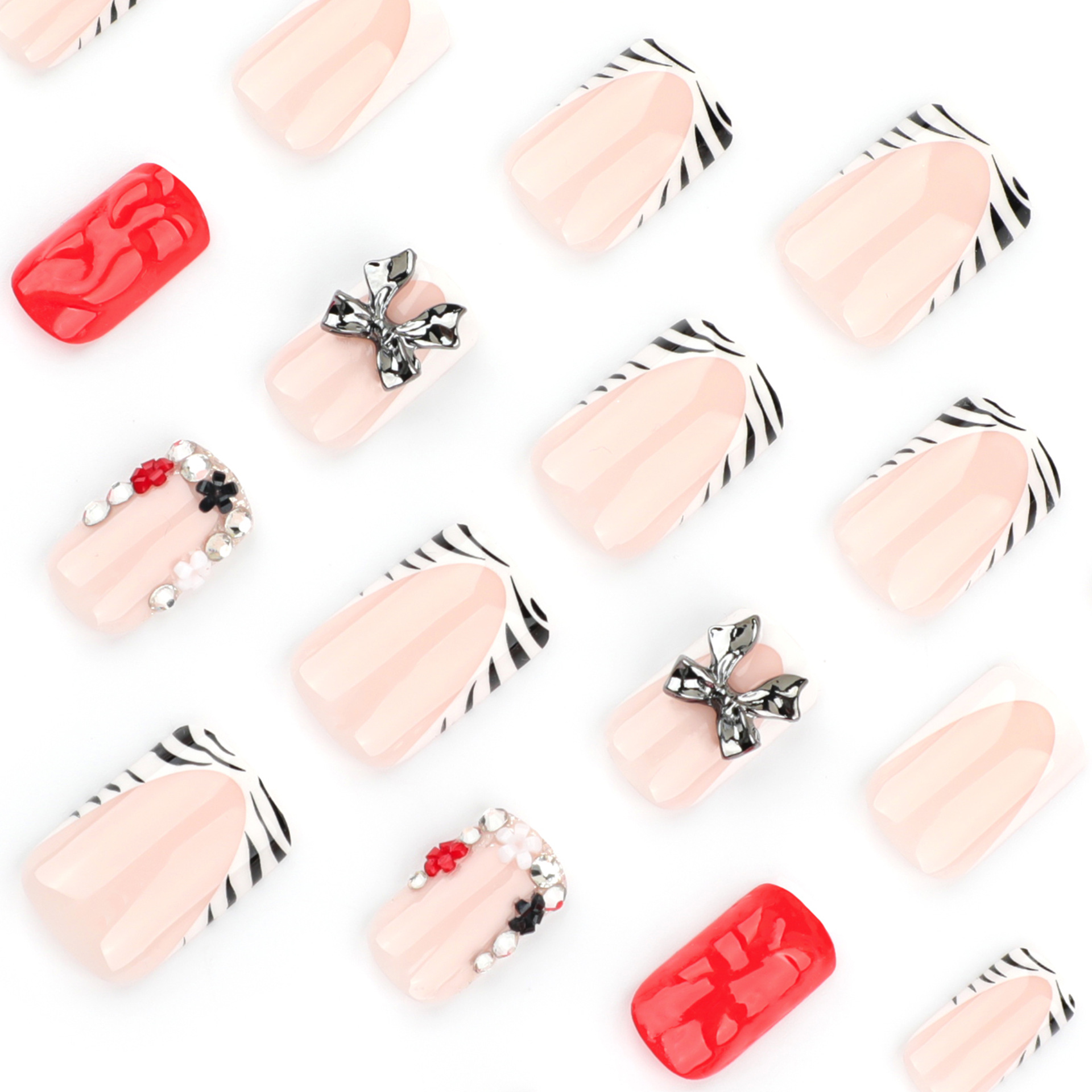 24pcs Zebra-print Frenxh Style - 3D Printing Ptc recension och pris