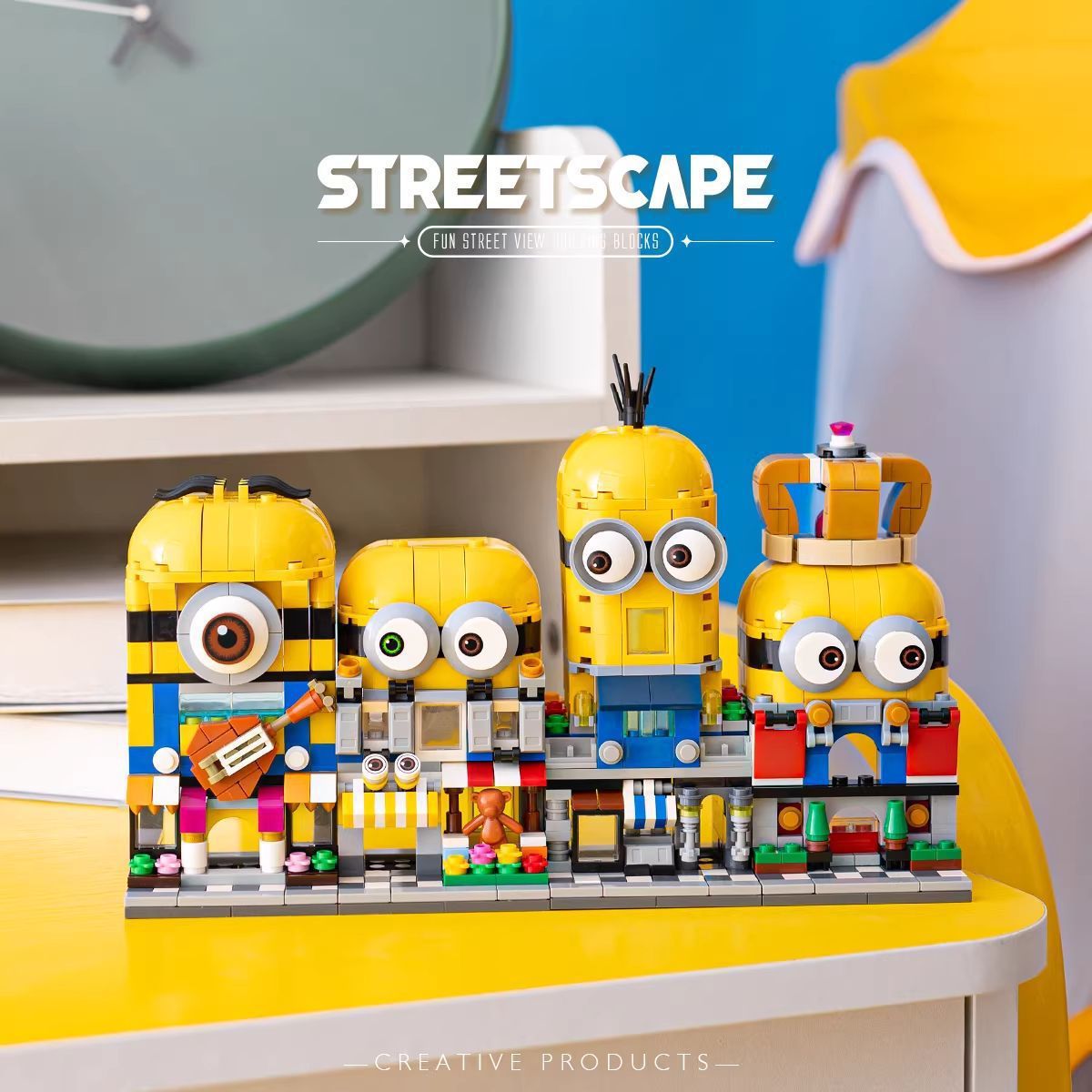 4-in-1 Minions Street View Bui - 3D Printing Lego recension och pris