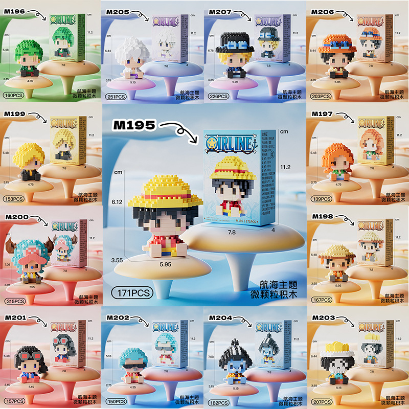 New One Piece Sun God Nika Luf - 3D Printing Lego recension och pris