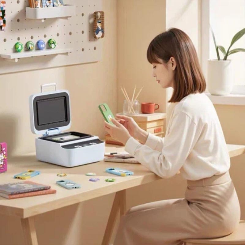 Heat Press Machine Small Flatb - 3D Printing Machine recension och pris
