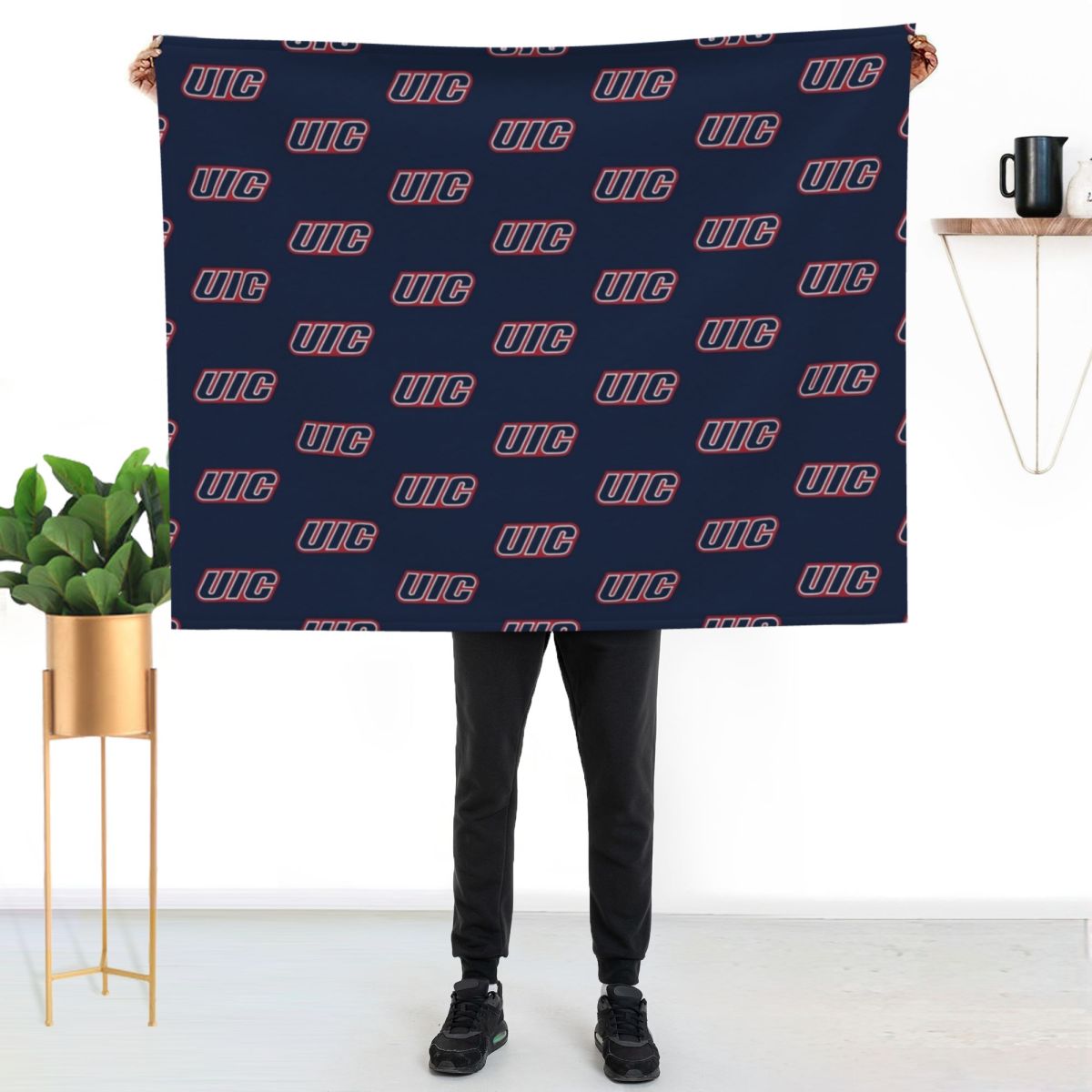 The Flames Wordmark Icon Throw - 3D Printing Icon recension och pris