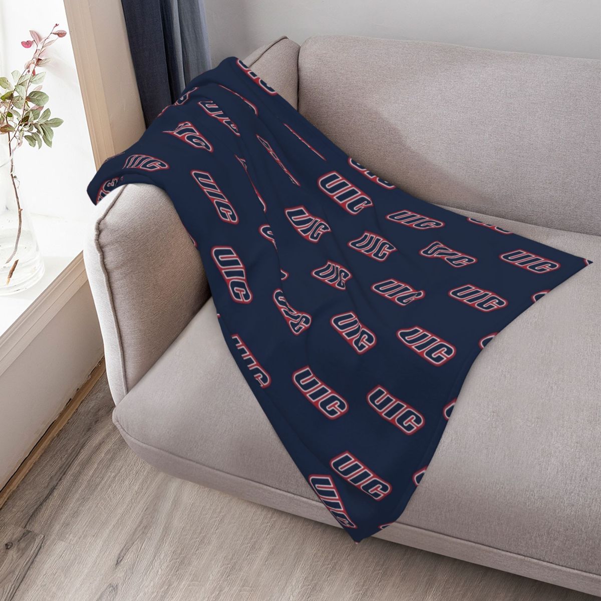 The Flames Wordmark Icon Throw - 3D Printing Icon recension och pris
