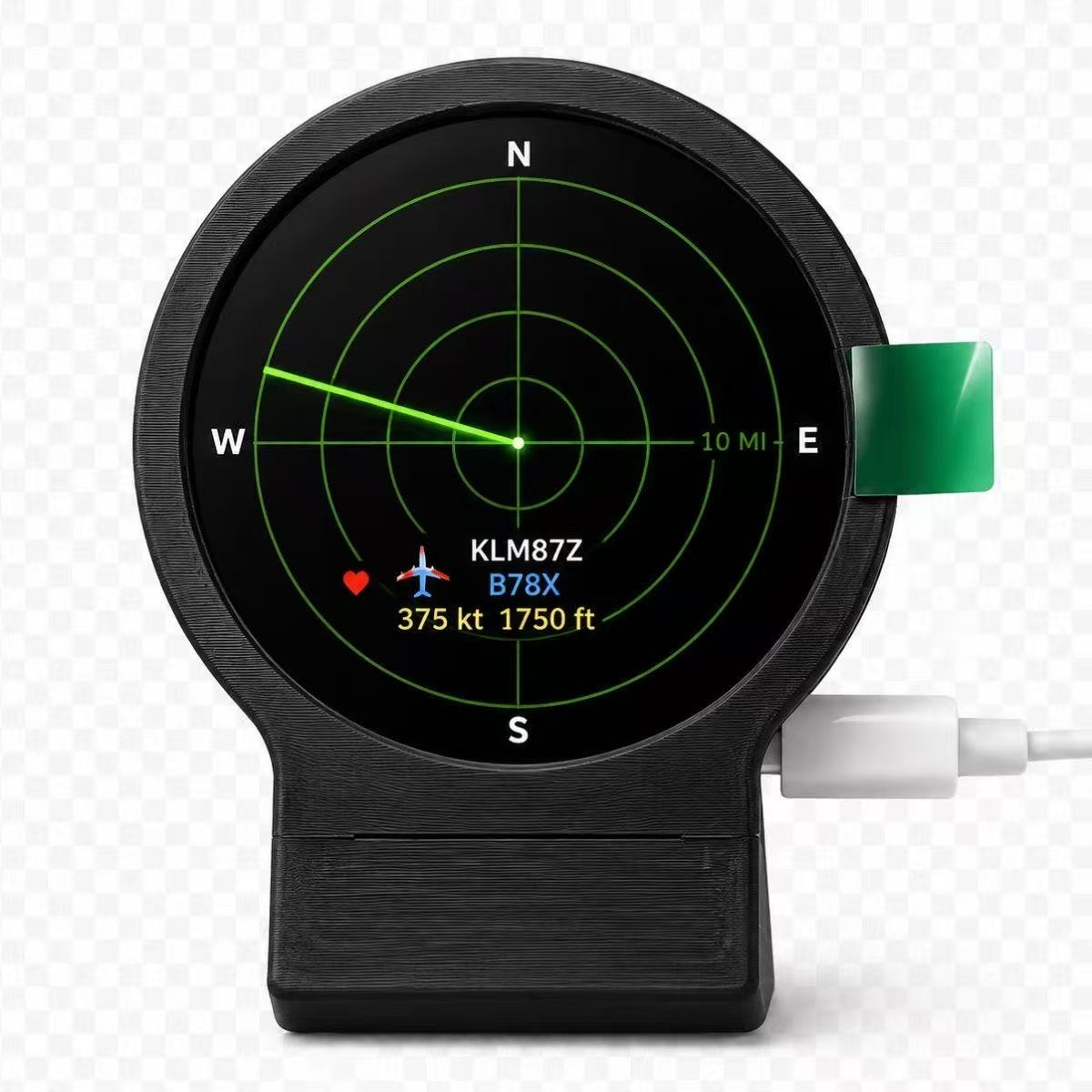 ADS-B Flight Tracker USB-C Des - 3D Printing Housing recension och pris