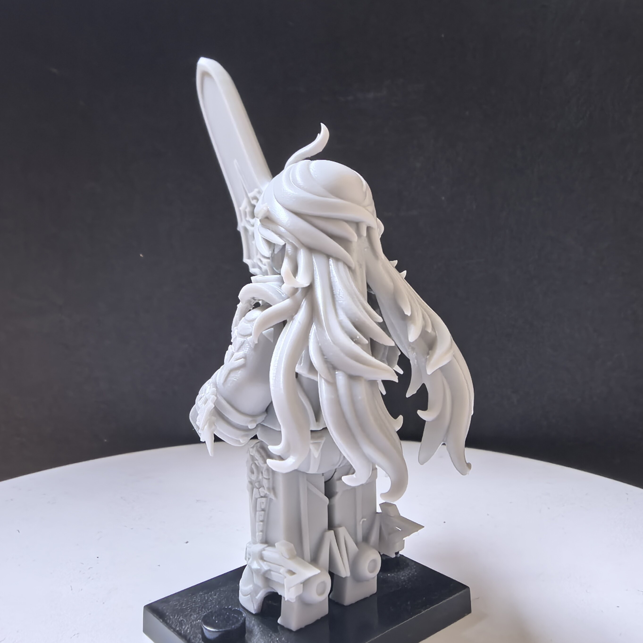 Genshin Impact Mavuika 3D Prin - 3D Printing Figure recension och pris