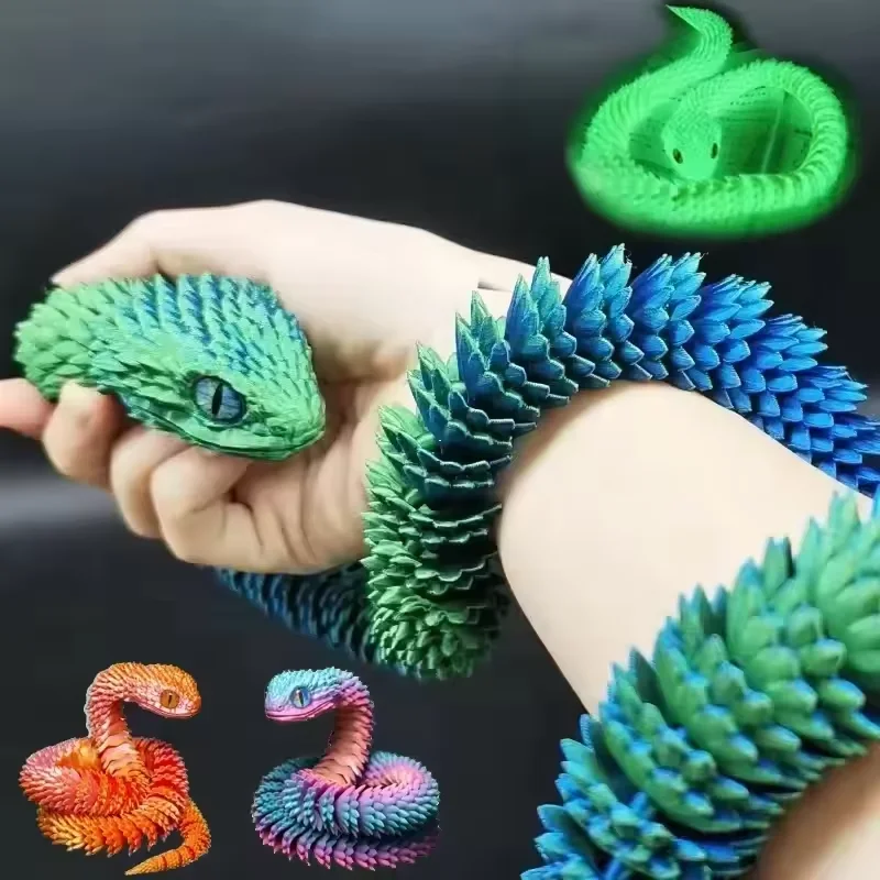 3D Printed Snake Movable Joint - 3D Printing Gundam recension och pris