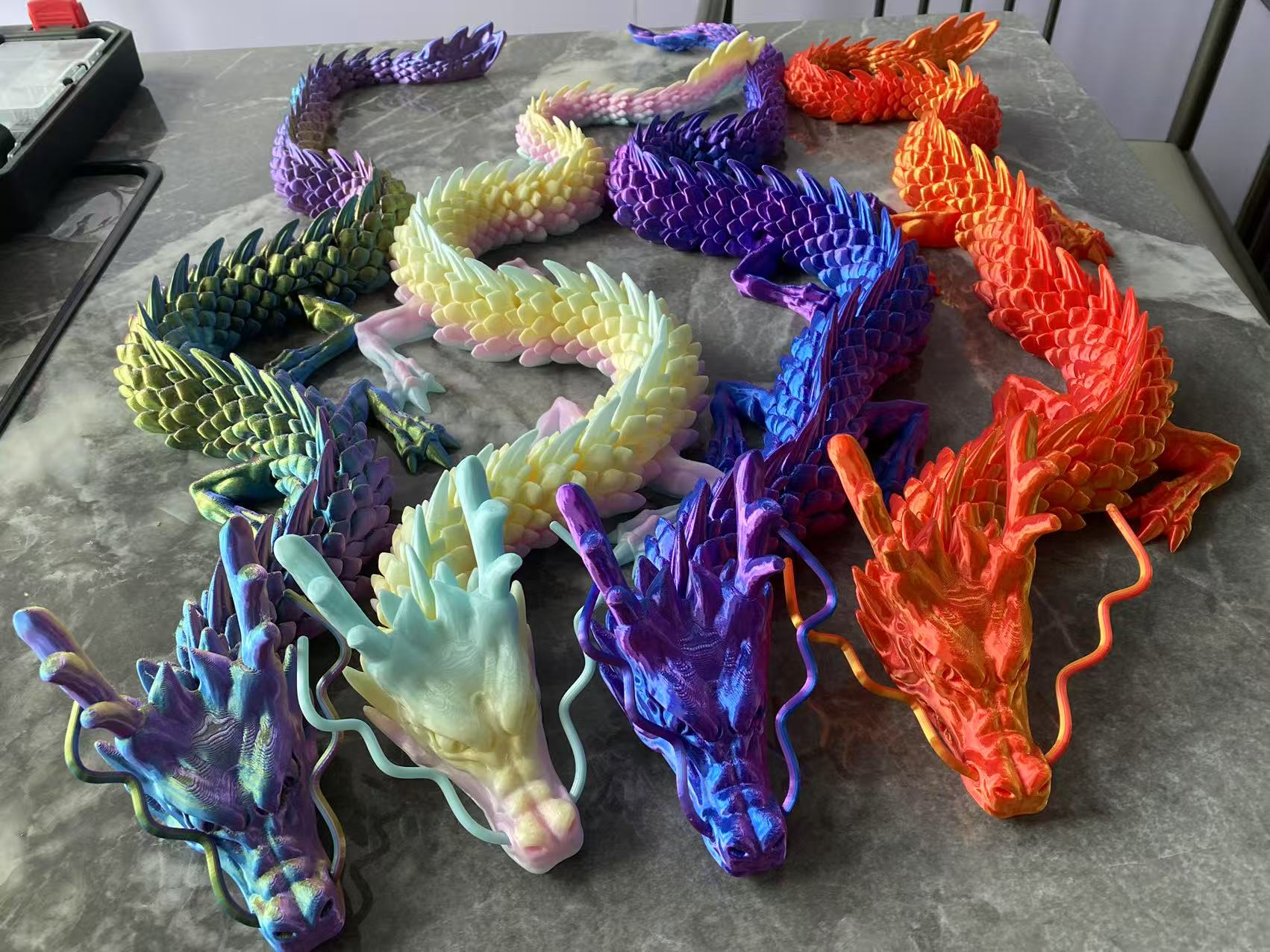 60cm 3D Printing Dragon Toy Ch - 3D Printing Lizard recension och pris