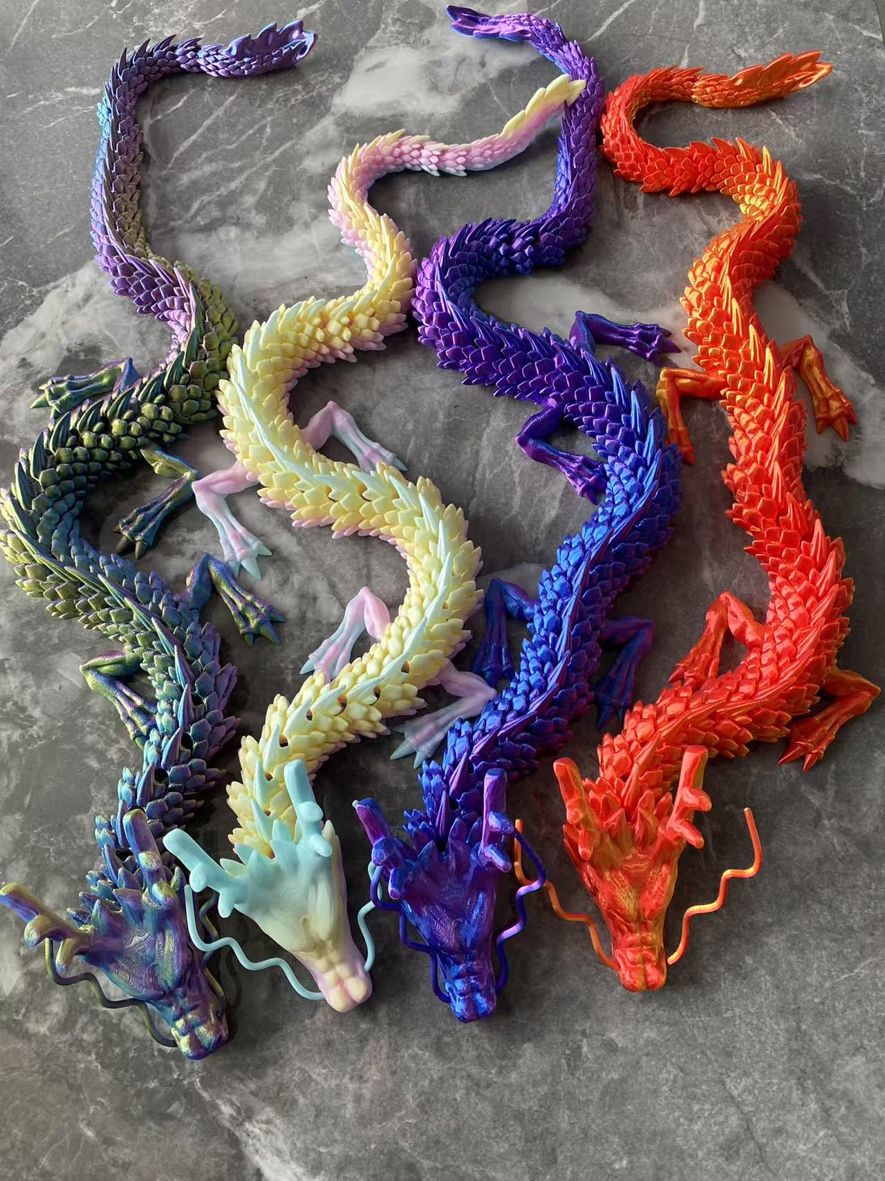 60cm 3D Printing Dragon Toy Ch - 3D Printing Lizard recension och pris