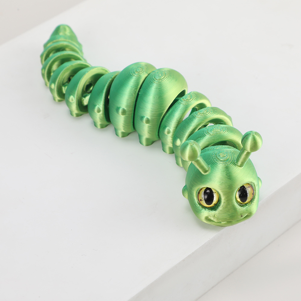 New 3D Printed Caterpillar Toy - 3D Printing Lizard recension och pris