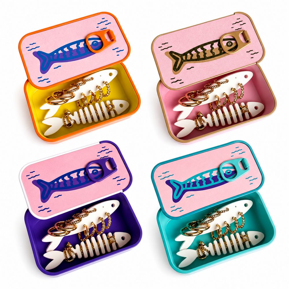 Gifts Plastic Sardine Jewelry  - 3D Printing Housing recension och pris