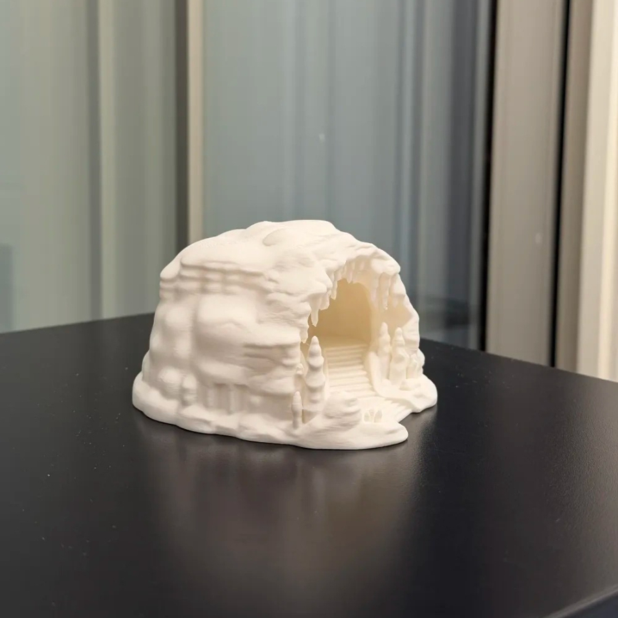 Ice Cave Reptile Hideout Terra - 3D Printing Lizard recension och pris