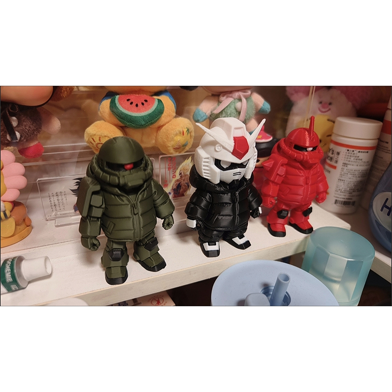 Yige Model Q Version Zaku Rx-0 - 3D Printing Gundam recension och pris