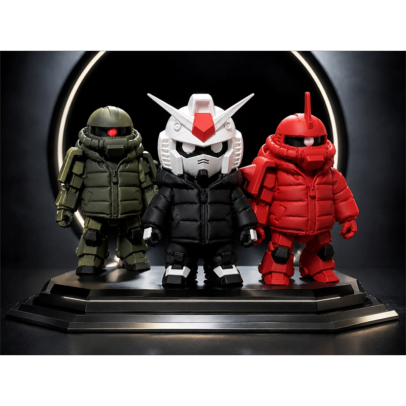 Yige Model Q Version Zaku Rx-0 - 3D Printing Gundam recension och pris