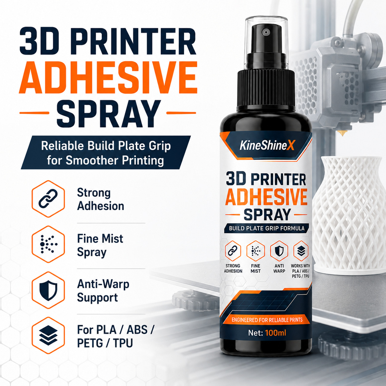 3D Printer Adhesive Spray 100/ - Glue For 3D Printing recension och pris