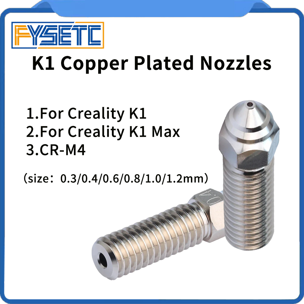 For Creality Ender 3 V3 KE K1/ - 3D Printer Nozzle Brass recension och pris