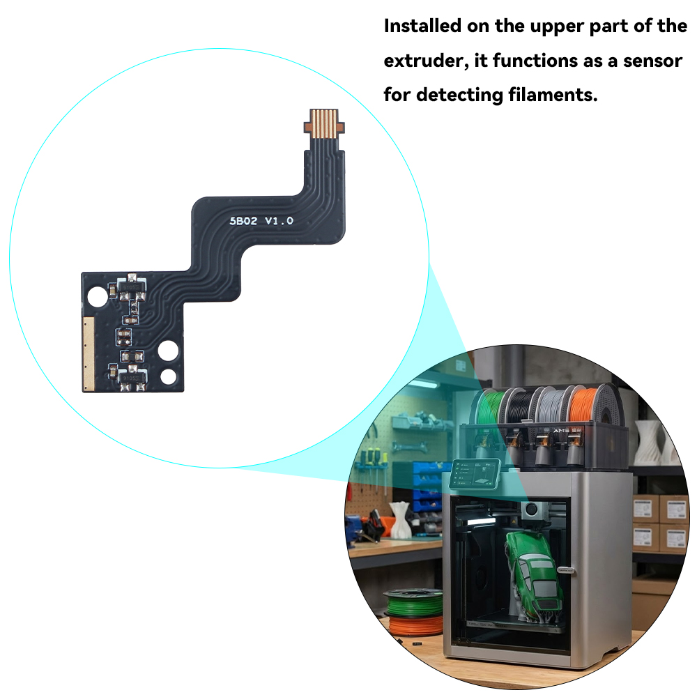 For Bambu Lab P2S Extruder Fil - 3D Printing Website recension och pris
