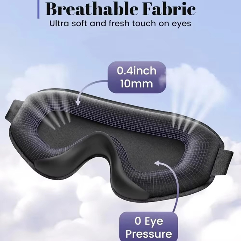 Sleep Mask Blackout Eye Mask f - 3D Printing Mask recension och pris